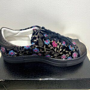 NEW Valentina Rangoni Stemma Embroidered Platform Sneakers -  Boho Cottage